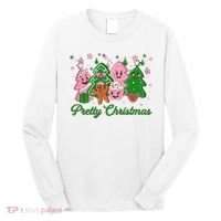 Pretty Christmas AKA Christmas Squad Pink Xmas Black Wo  Long Sleeve Shirt thumb 0