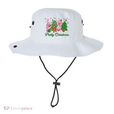 Pretty Christmas AKA Christmas Squad Pink Xmas Black Wo  Bucket Hat