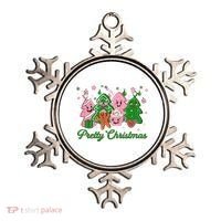 Pretty Christmas AKA Christmas Squad Pink Xmas Black Wo  Ornament thumb 0