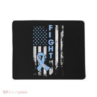 Prostate Cancer Awareness Fight American Flag Gifts Mousepad thumb 0