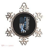 Prostate Cancer Awareness Fight American Flag Gifts Ornament thumb 0