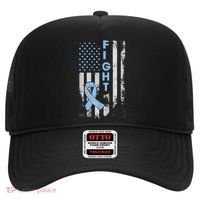 Prostate Cancer Awareness Fight American Flag Gifts Hat thumb 0