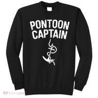 Pontoon Captain Anchor Captain Skipper Sweatshirt thumb 0