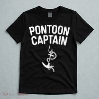 Pontoon Captain Anchor Captain Skipper T-Shirt thumb 5