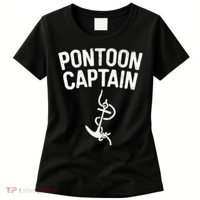 Pontoon Captain Anchor Captain Skipper Women's T-Shirt