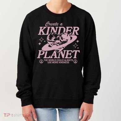 Planet Create A Kinder Choose Kindness Retro Women's Sweatshirt