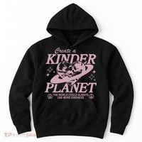 Planet Create A Kinder Choose Kindness Retro Hoodie thumb 0