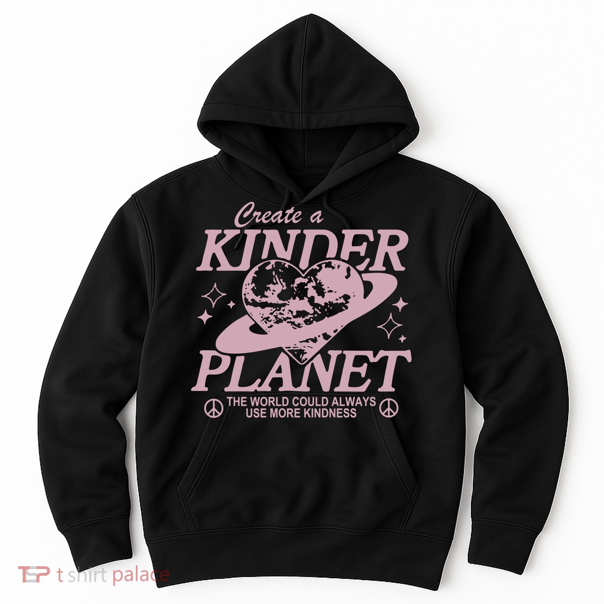 Planet Create A Kinder Choose Kindness Retro Hoodie