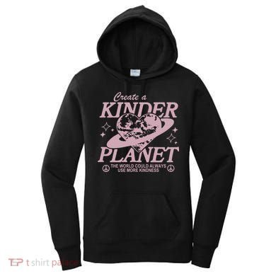 Planet Create A Kinder Choose Kindness Retro Women's Hoodie