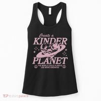Planet Create A Kinder Choose Kindness Retro Women's Tank Top thumb 0