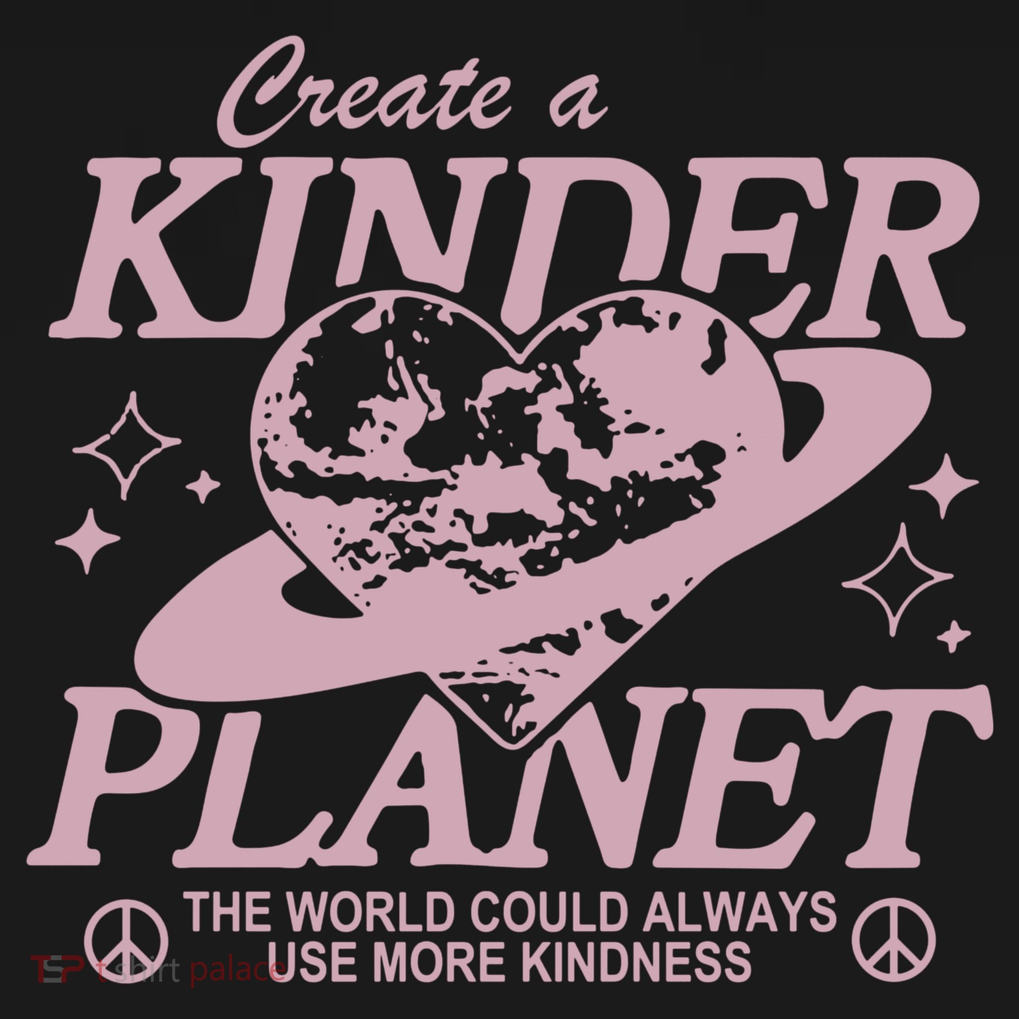 Planet Create A Kinder Choose Kindness Retro Toddler Hoodie