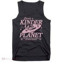 Planet Create A Kinder Choose Kindness Retro Tank Top thumb 0