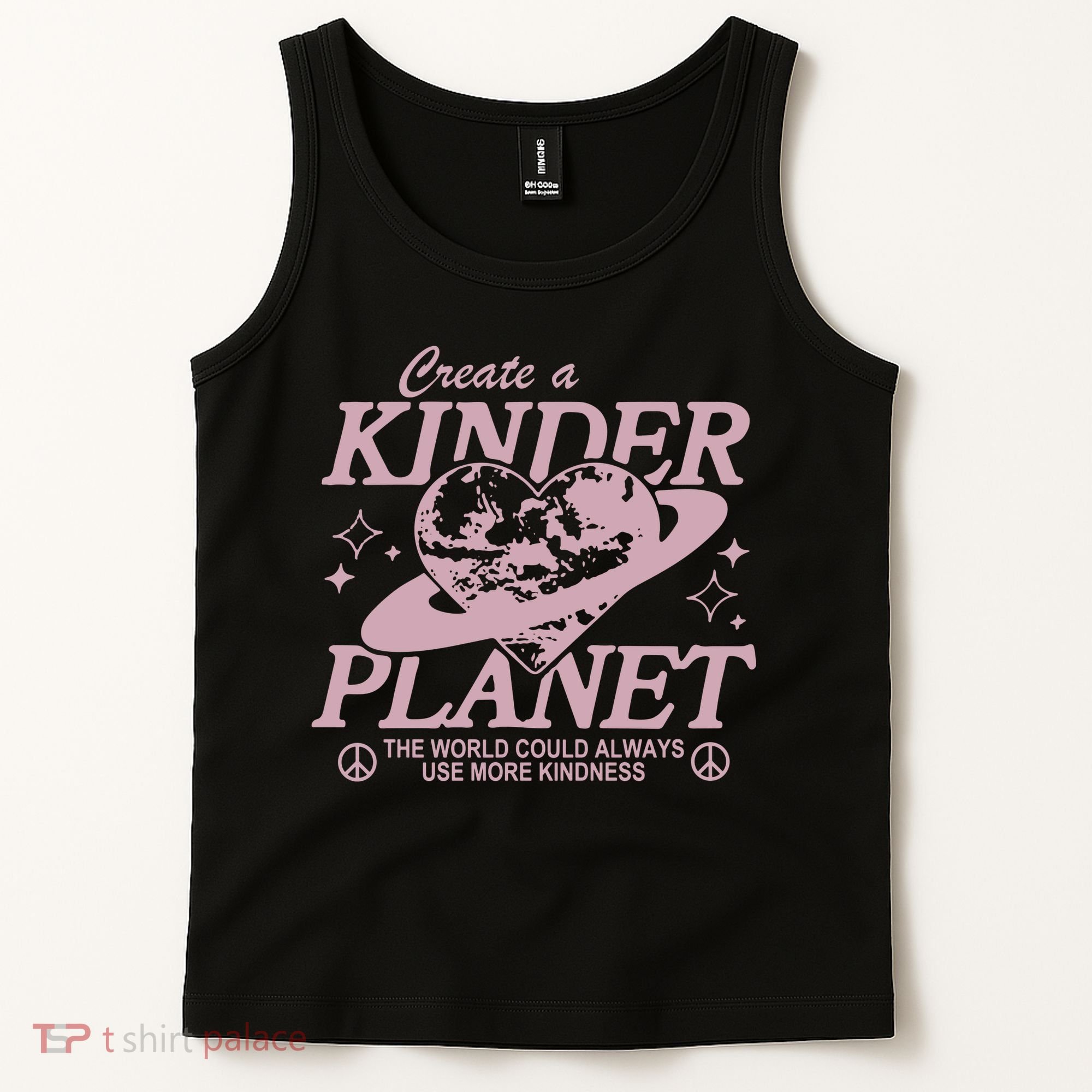 Planet Create A Kinder Choose Kindness Retro Tank Top