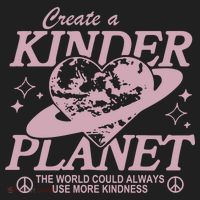 Planet Create A Kinder Choose Kindness Retro Golf Towel thumb 3