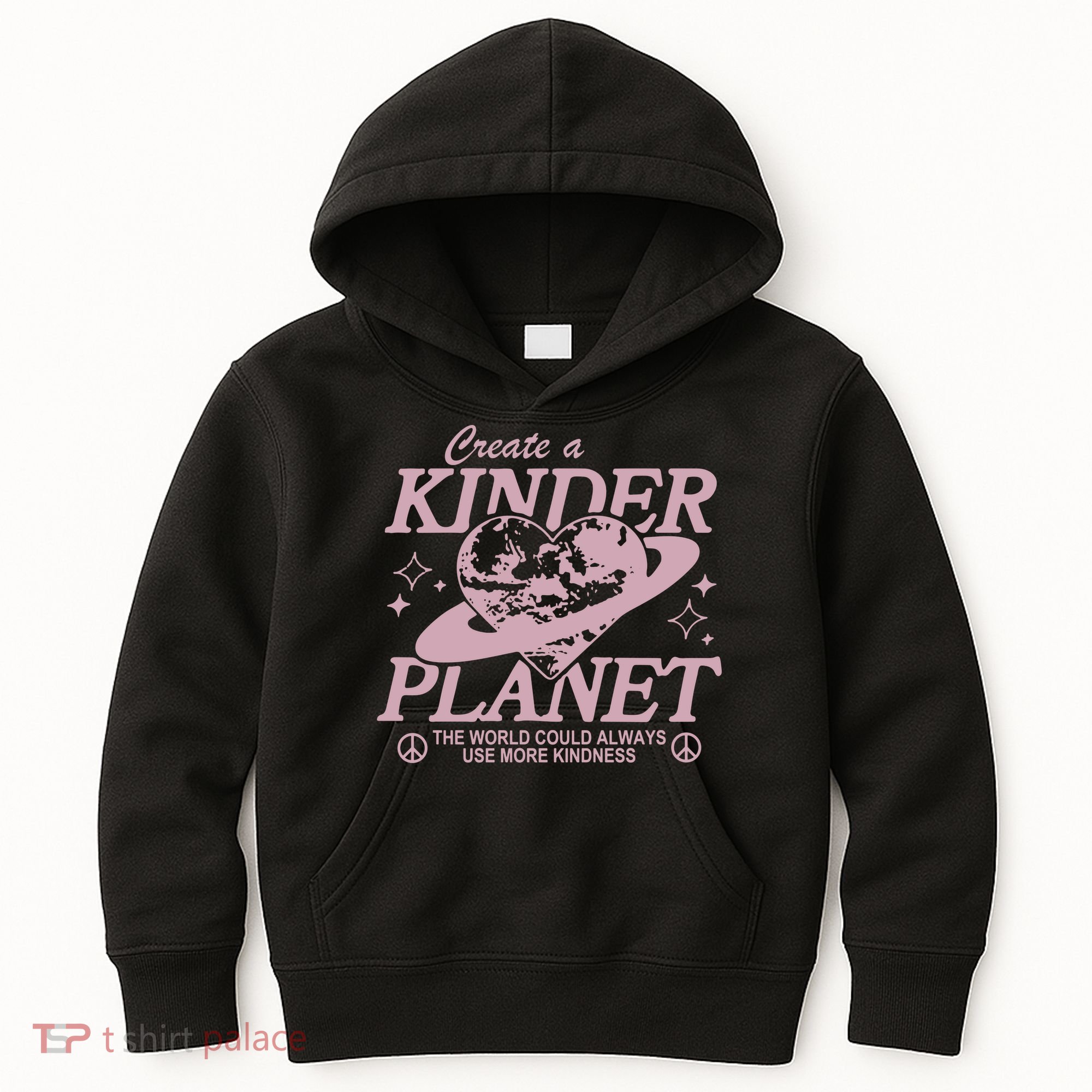 Planet Create A Kinder Choose Kindness Retro Kids Hoodie