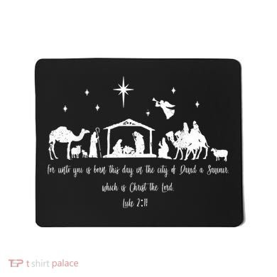 Ph Christian Bible Costume Christmas Nativity Luke Mousepad