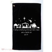 Ph Christian Bible Costume Christmas Nativity Luke Golf Towel thumb 0