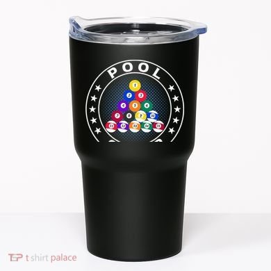 Pool Champ Billiards Pool Player Fun Tumbler