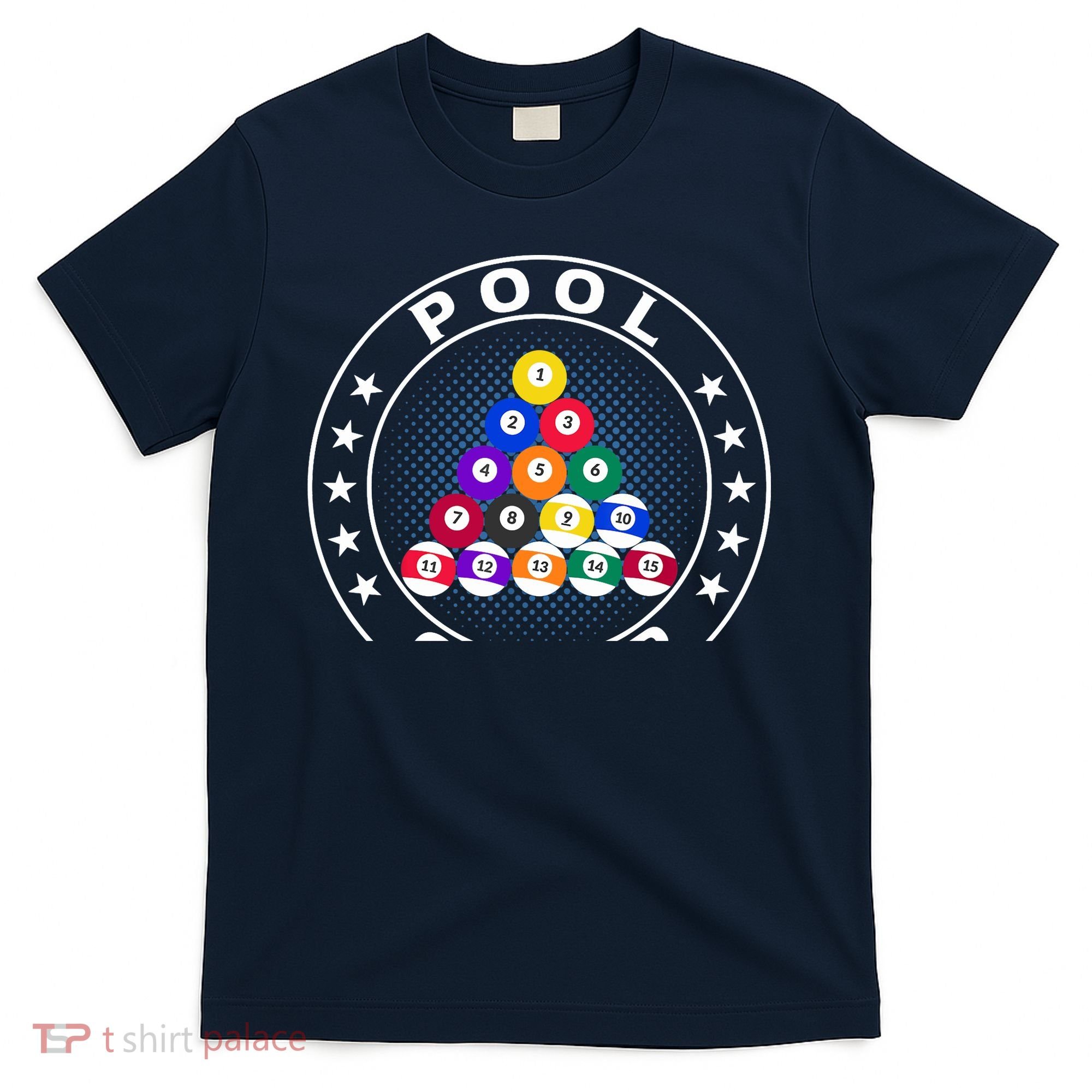 Pool Champ Billiards Pool Player Fun T-Shirt
