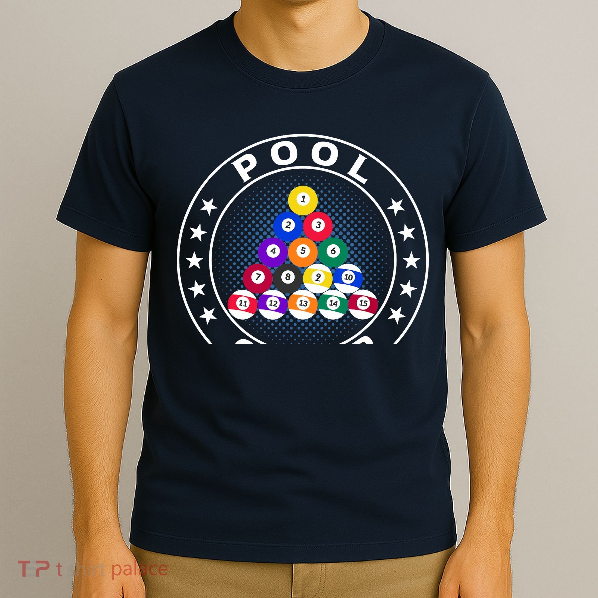 Pool Champ Billiards Pool Player Fun T-Shirt