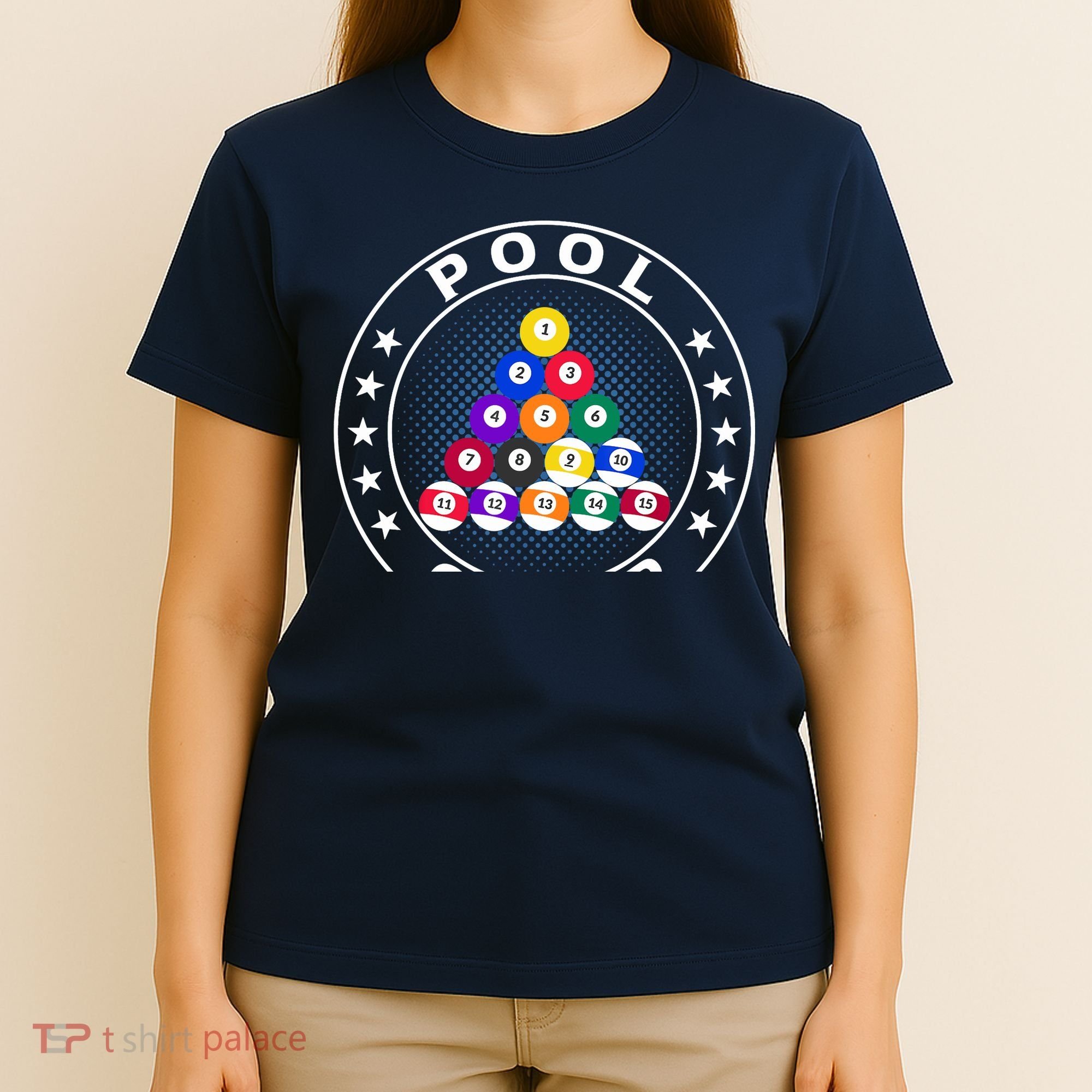 Pool Champ Billiards Pool Player Fun T-Shirt