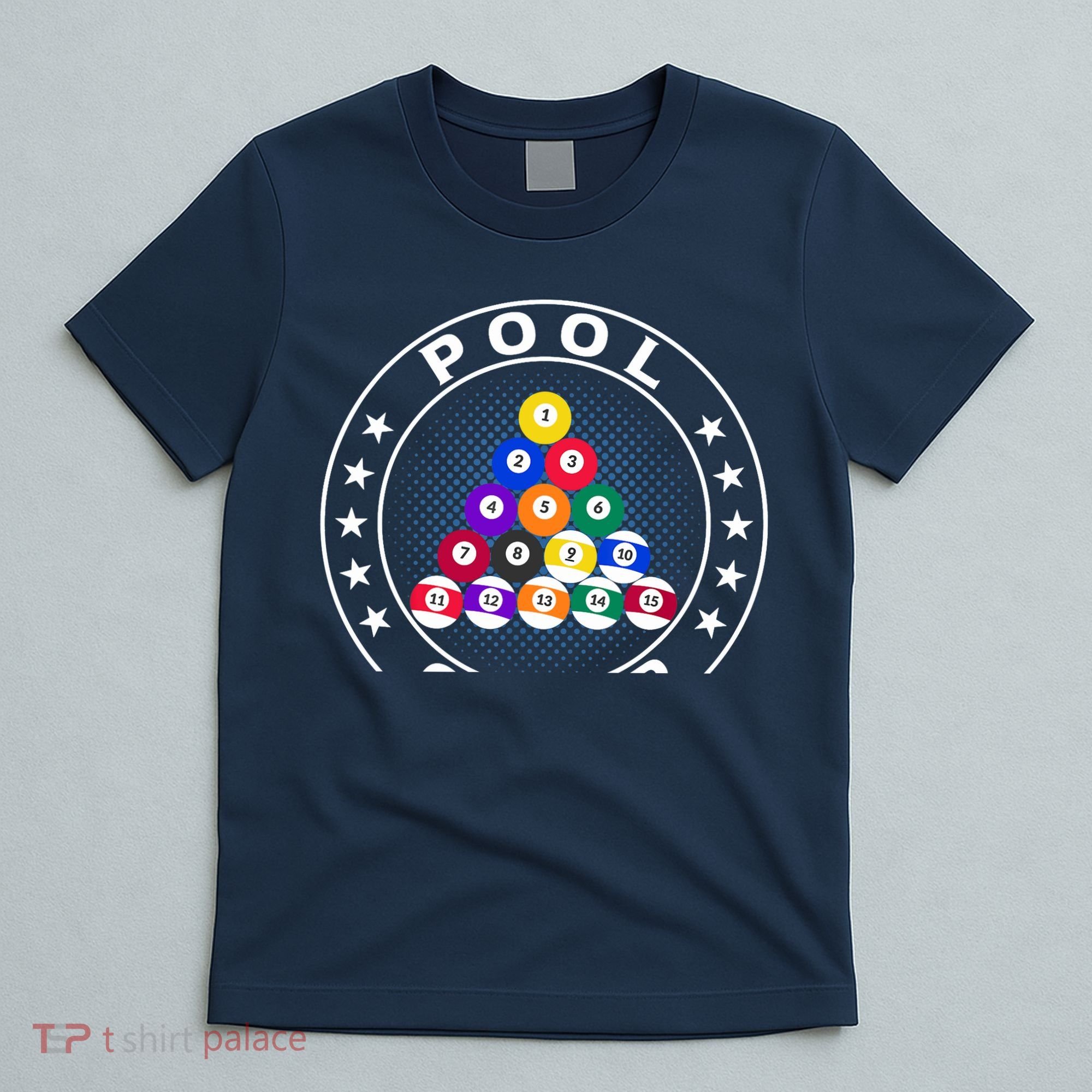 Pool Champ Billiards Pool Player Fun T-Shirt