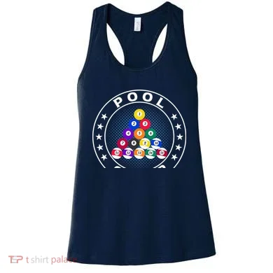 Pool Champ Billiards Pool Player Fun Women's Tank Top