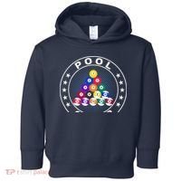Pool Champ Billiards Pool Player Fun Toddler Hoodie thumb 0