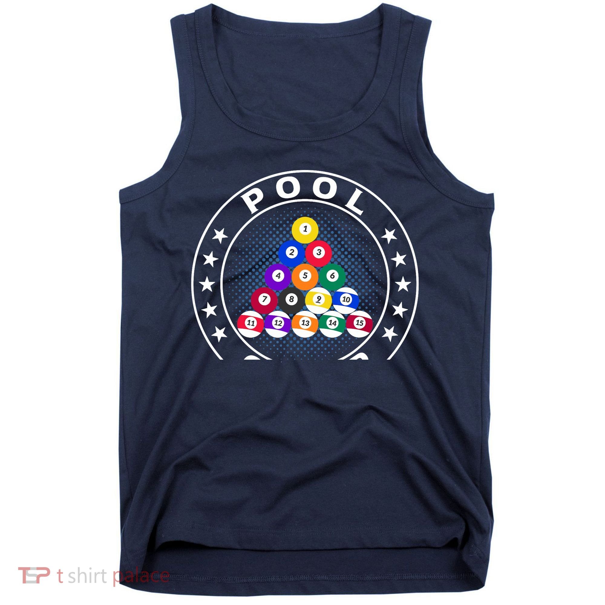 Pool Champ Billiards Pool Player Fun Tank Top