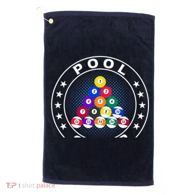 Pool Champ Billiards Pool Player Fun Golf Towel