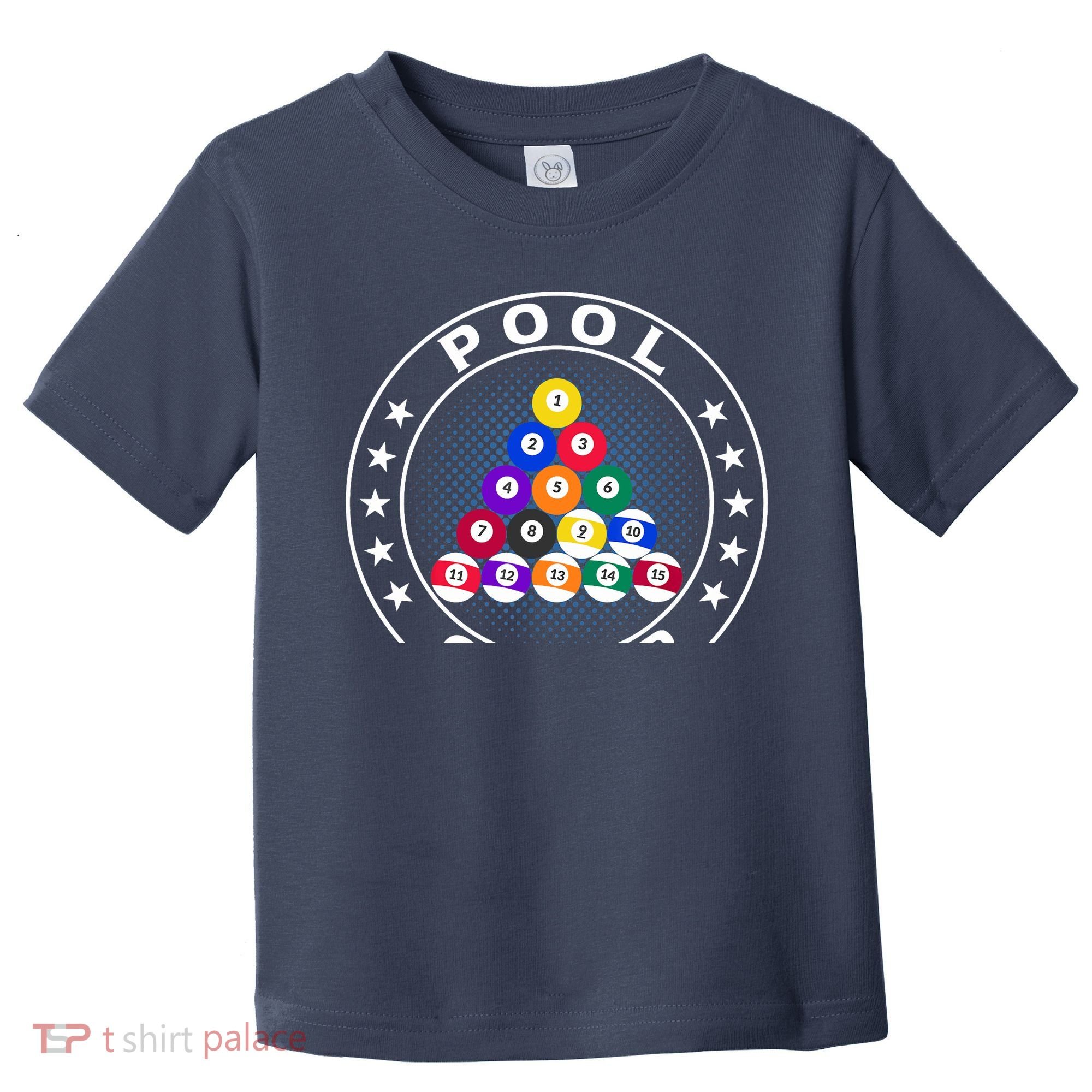 Pool Champ Billiards Pool Player Fun Toddler T-Shirt