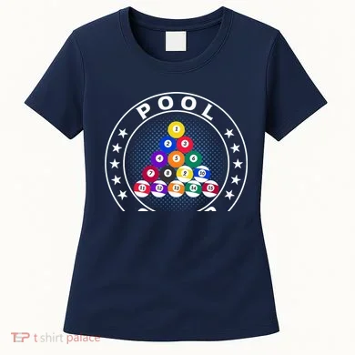 Pool Champ Billiards Pool Player Fun Women's T-Shirt