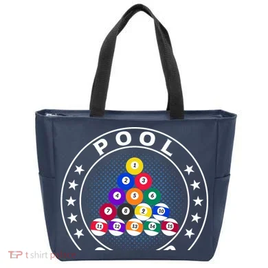 Pool Champ Billiards Pool Player Fun Tote Bag