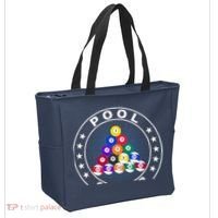 Pool Champ Billiards Pool Player Fun Tote Bag thumb 2