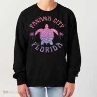 Panama City Beach Florida Sea Turtle Summer Vacation Women's Sweatshirt thumb 0