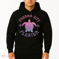 Panama City Beach Florida Sea Turtle Summer Vacation Hoodie thumb 2