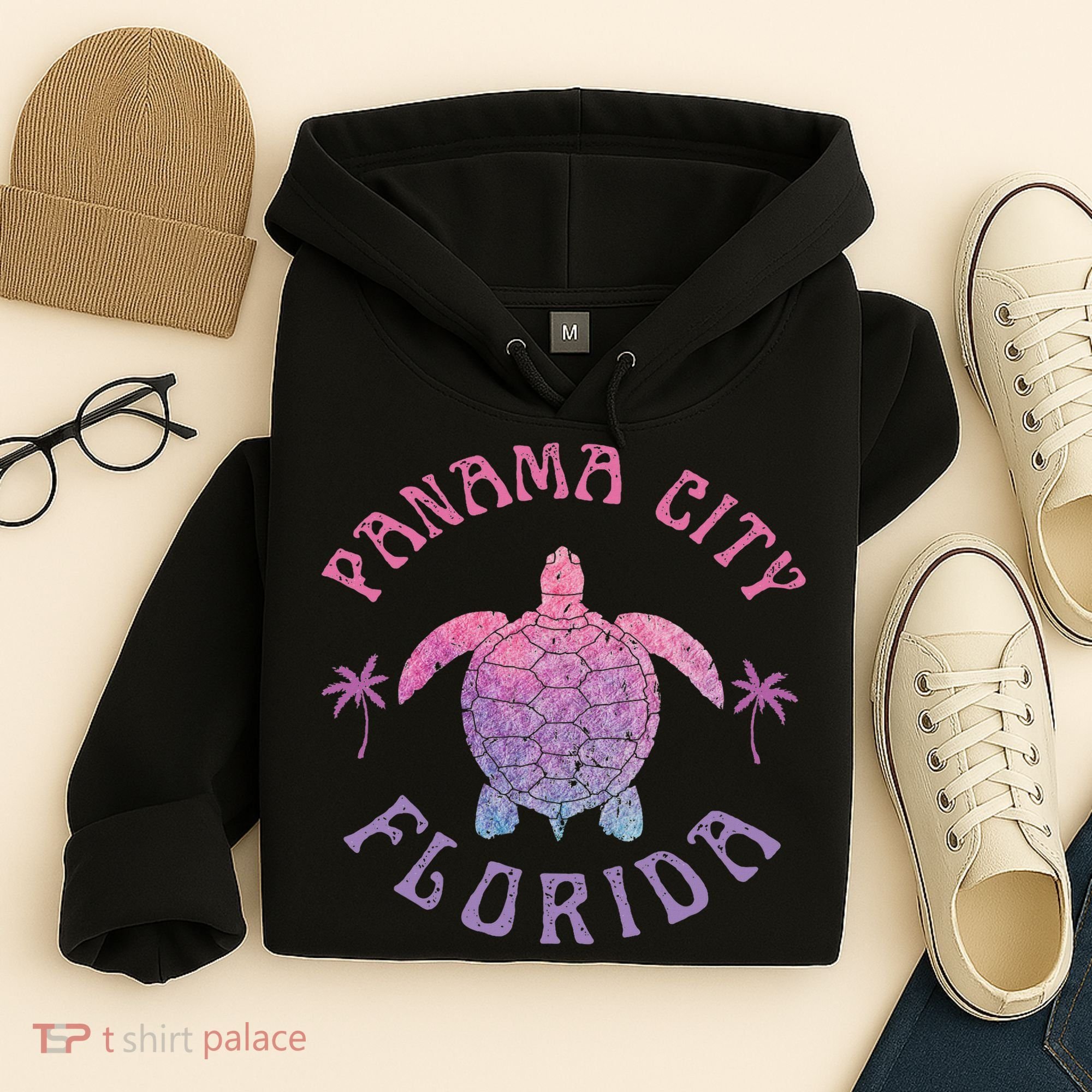 Panama City Beach Florida Sea Turtle Summer Vacation Hoodie
