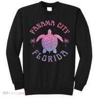 Panama City Beach Florida Sea Turtle Summer Vacation Sweatshirt thumb 0