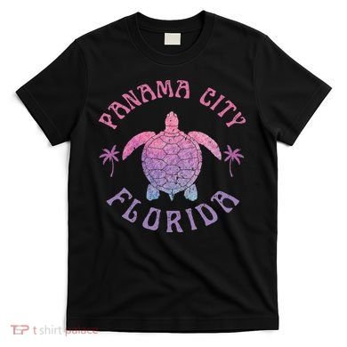 Panama City Beach Florida Sea Turtle Summer Vacation T-Shirt