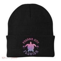 Panama City Beach Florida Sea Turtle Summer Vacation Beanie thumb 0