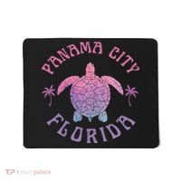 Panama City Beach Florida Sea Turtle Summer Vacation Mousepad thumb 0