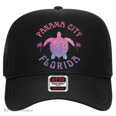Panama City Beach Florida Sea Turtle Summer Vacation Hat