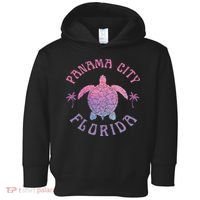 Panama City Beach Florida Sea Turtle Summer Vacation Toddler Hoodie thumb 0