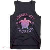 Panama City Beach Florida Sea Turtle Summer Vacation Tank Top thumb 0
