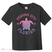 Panama City Beach Florida Sea Turtle Summer Vacation Toddler T-Shirt thumb 0