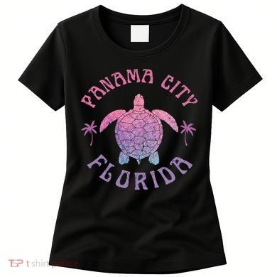 Panama City Beach Florida Sea Turtle Summer Vacation Women's T-Shirt
