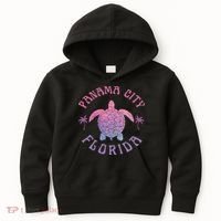 Panama City Beach Florida Sea Turtle Summer Vacation Kids Hoodie thumb 0