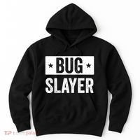 Pest Control Bug Exterminator Bug Slayer Funny Hoodie thumb 0