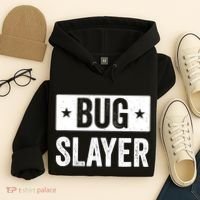Pest Control Bug Exterminator Bug Slayer Funny Hoodie thumb 4