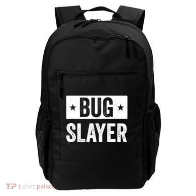 Pest Control Bug Exterminator Bug Slayer Funny Backpack